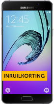 Samsung Galaxy A5 (2016) Zwart voorkant miniatuur